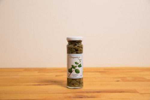 Organico Organic Capers in Brine from the Steenbergs UK online shop for organic food.