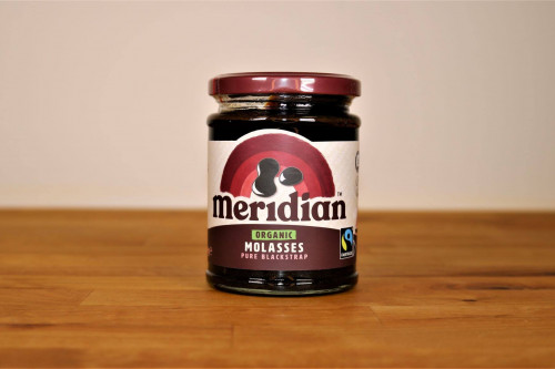 Meridian Organic Fairtrade Black Molasses from Steenbergs UK online shop for organic baking ingredients and organic food.