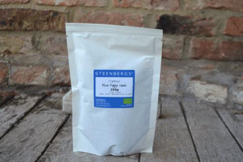 Steenbergs Organic Blue Poppy Seed from the Steenbergs UK online shop for organic herbs and spices.