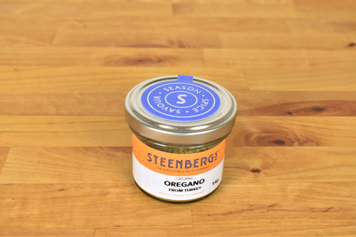 Steenbergs Organic Oregano in Glass Jar from the Steenbergs UK's sustainable spice company.