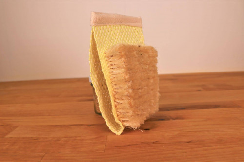 Eco Bath Sisal Mitt or Sisal Massage Pad available from the Steenbergs UK online eco bathing shop