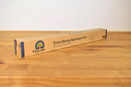 If You  Care Extra Strong Recycled Aluminium Foil from the Steenbergs UK online shop for eco household goods.