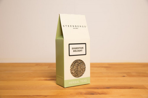 Steenbergs Digestive Delight Herbal Loose Leaf Tea from the Steenbergs UK online shop for herbal teas and infusers.