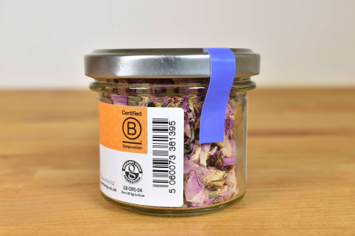 Steenbergs Organic Rose Petals from The Sustainable Spice Company. B-Corp certified
