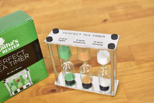 Perfect Tea Timer - sand glass timer 3 strengths