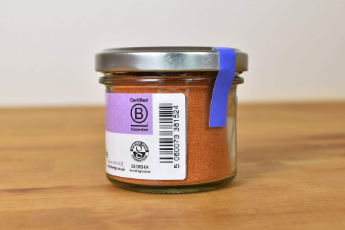 Steenbergs organic Harissa from The Sustainable Spice Company.