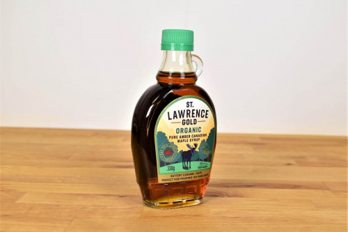 Buy St Lawrence Gold Pure Organic Canadian Maple Syrup, Grade A, Amber, from the Steenbergs UK online shop for organic syrups, sugar, cooking ingredients, baking ingredients and food.