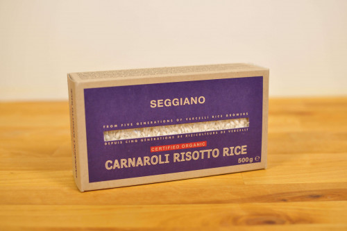 Seggiano Organic Carnaroli Rice Italian from the Steenbergs UK online shop for organic rice and pasta and other organic food.