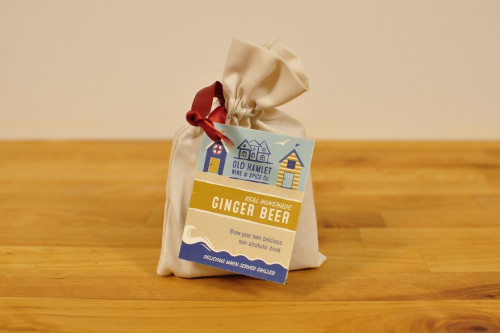 Old Hamlet Wine and Spice Company Ginger Beer Kit in Calico Bag from the Steenbergs UK online shop for drinks kits and gifts.
