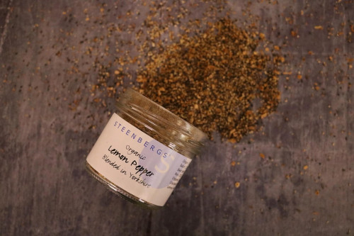 Buy Steenbergs Organic Lemon Pepper from Steenbergs UK specialists in organic peppers, spices and cooking ingredients.