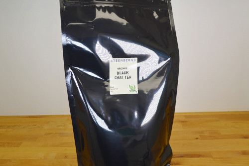 Steenbergs Organic Black Chai loose leaf tea 1 kilo from the Steenbergs UK online shop for loose leaf teas and organic spices.