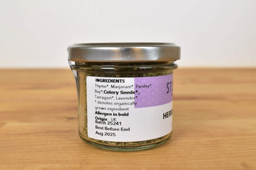 Steenbergs Organic Herbes De Provence Herb Blend, blended in North Yorkshire.