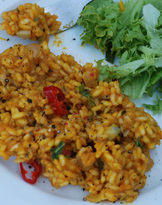 Pumpkin, Ginger and Sage Risotto Recipe