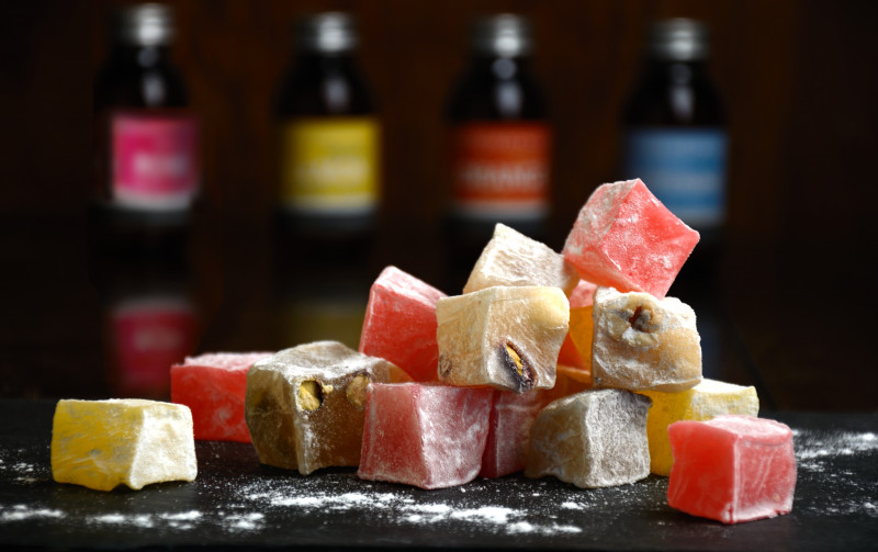 Turkish Delight Recipe For Peppermint Vanilla Rosewater And Lemon Turkish Delight Recipes Steenbergs Organic Peppermint Steenbergs Organic Rosewater Steenbergs Organic Vanilla And Steenbergs Organic Lemon Turkish Delight Make Wonderful Gifts For
