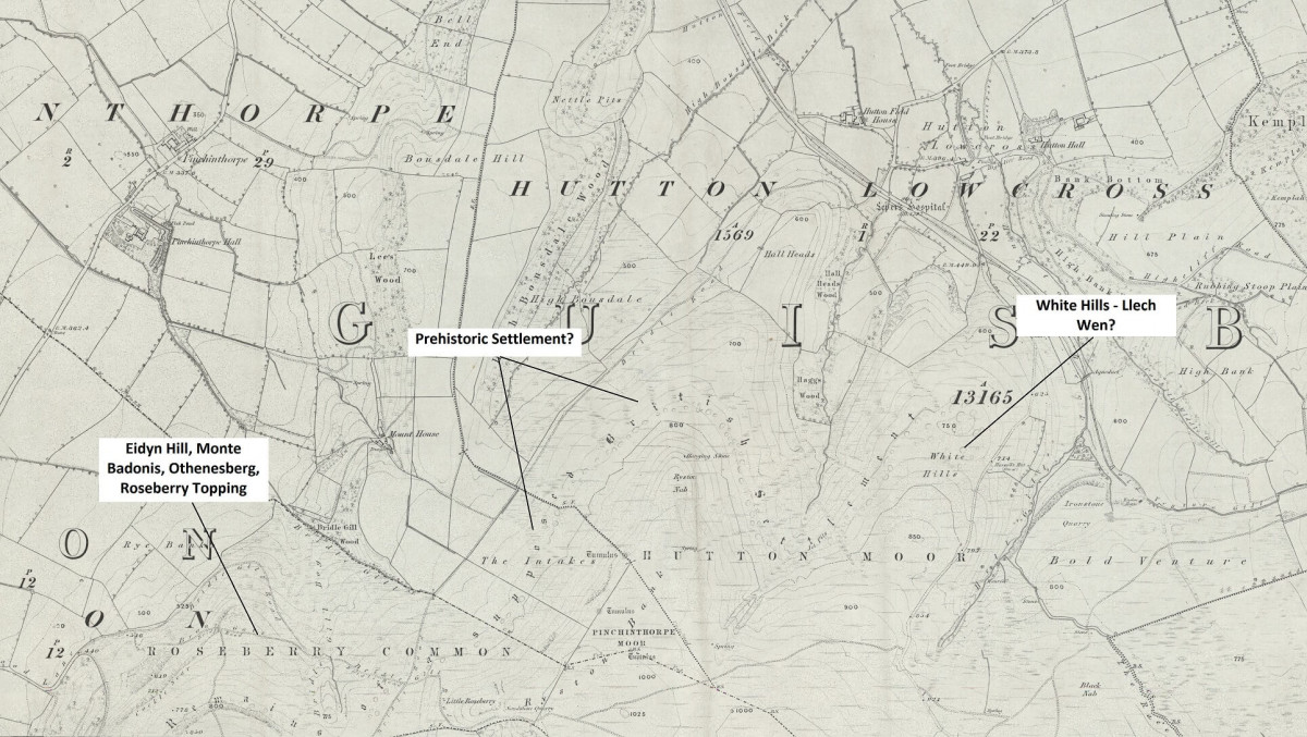 1860s Map Annotated For Monte Badonis 1860s Map Annotated For Monte Badonis