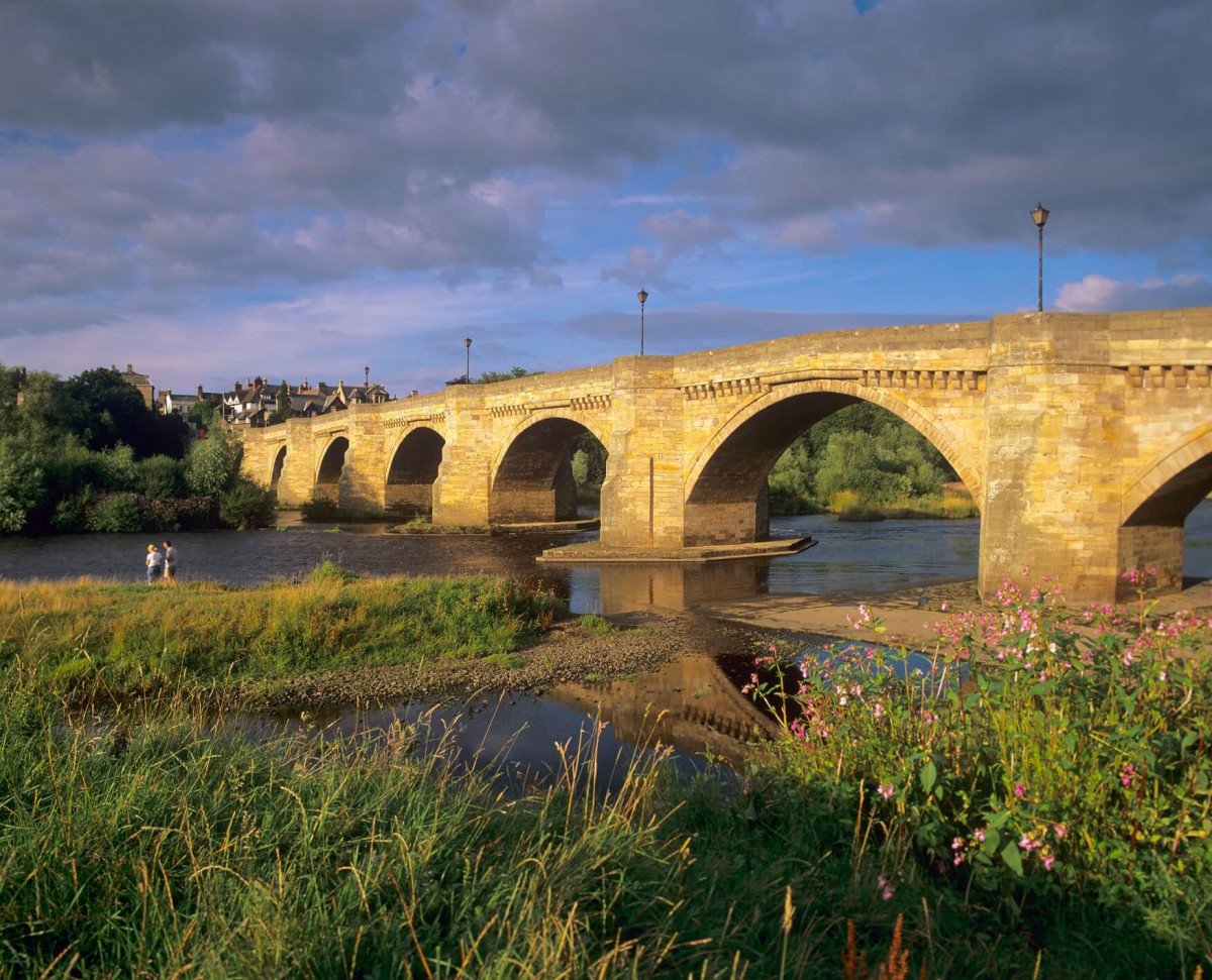 Old Bridge Over Tyne To Corbridge - Town Of The Legion Old Bridge Over Tyne To Corbridge - Town Of The Legion