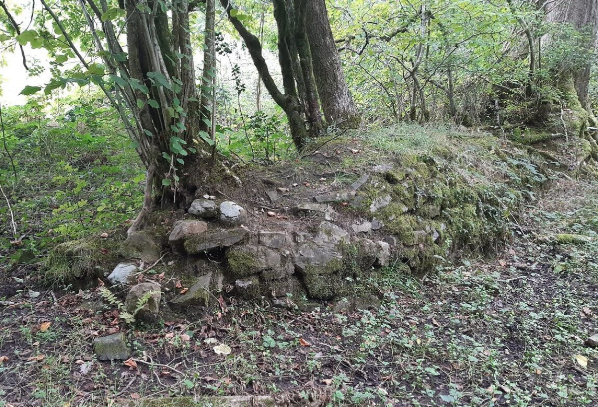 A Clawdd, A Stone Faced Bank In Gwan-Cae-Gurwen