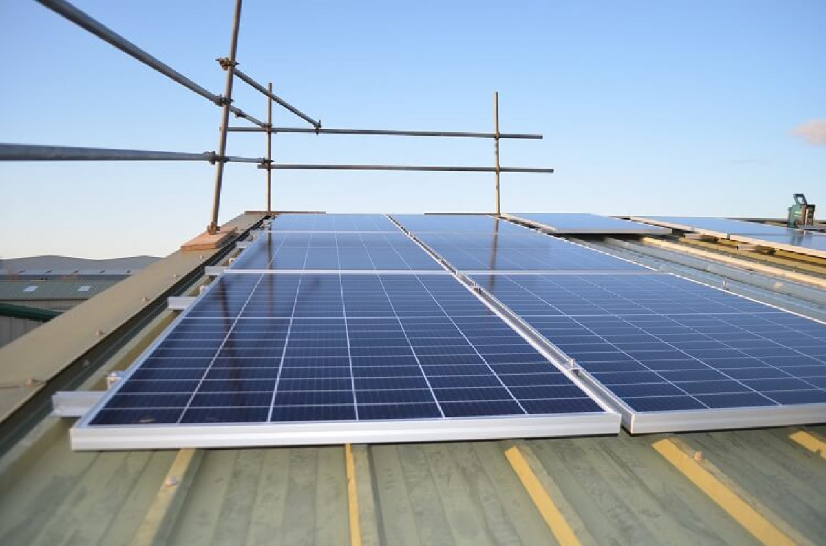 Solar Panels Installed On 11 Hallikeld Close