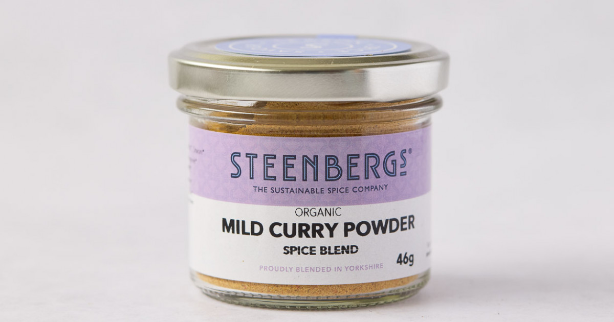 Organic Mild Curry Powder Standard 46g Steenbergs