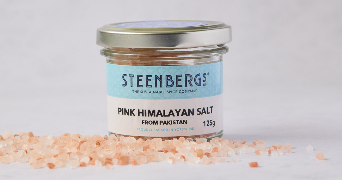 Pink Himalayan Rock Salt Standard 125g Steenbergs