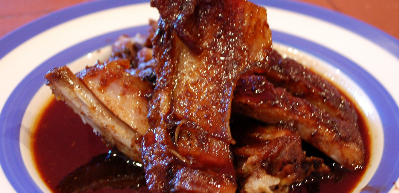 Recipe For Oven Cooked Smoky Barbecued Ribs