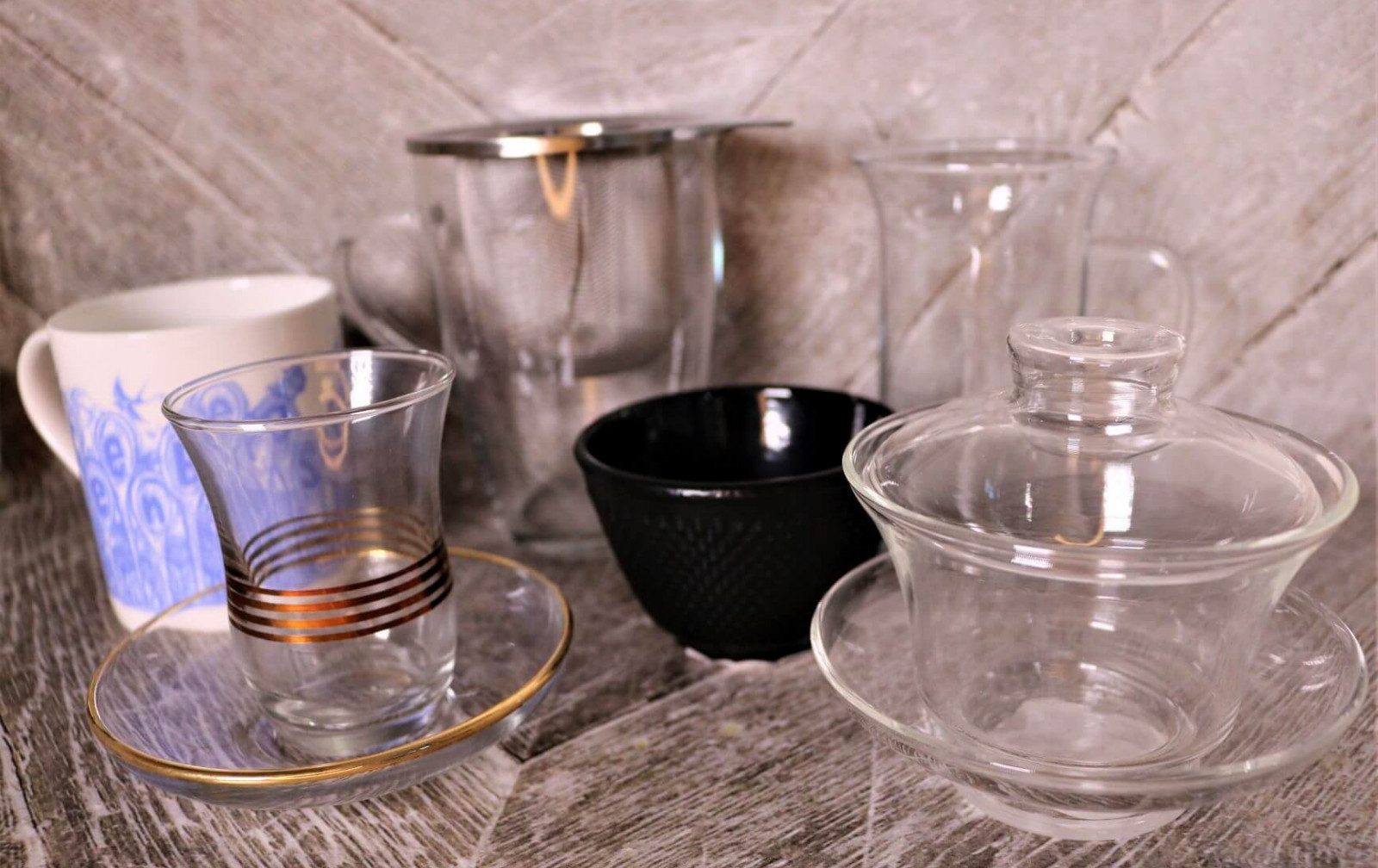 Tea Glasses, mugs and Matcha Bowls