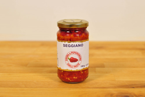 Seggiano Italian Chilli Paste from the Steenbergs UK online shop for natural and vegan food and cooking ingredients.
