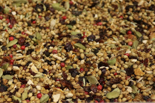 The Spice Botanicals being blended at the Steenbergs UK Spice Factory in North Yorkshire.