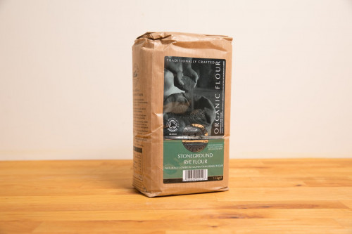 Bacheldre Organic Rye Flour 1.5 Kg from the Steenbergs UK online shop for organic home baking ingredients.