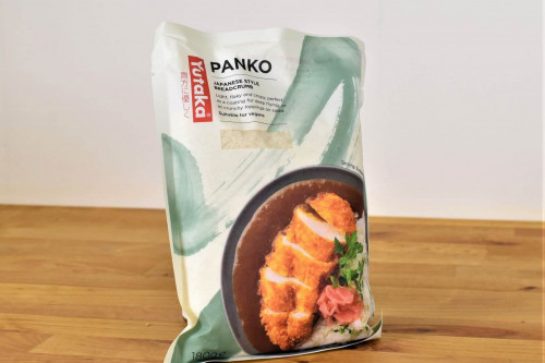 Yutaka Panko Bread Crumbs 180g, Japanese-style breadcrumbs - Panko 180g, available from Steenbergs UK online shop for cooking ingredients.