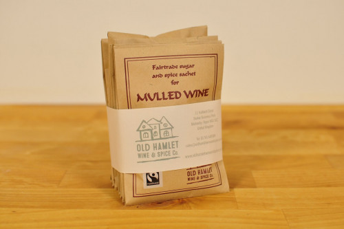 Old Hamlet Fairtrade Mulled Wine Spice Mix - 10 Single Serve Envelopes - from the Steenbergs and Old Hamlet UK online shop for mulling wine spices.