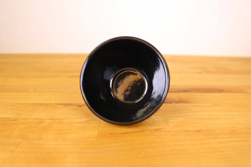 Black Cast Iron Chinese Tea Cup 0.1 Litres, no handles, from the Steenbergs UK online shop for loose tea, herbal infusions and tea accessories.
