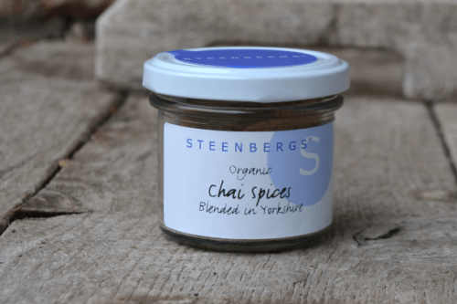 Steenbergs Organic Classic Chai Spice Mix from the Steenbergs UK online shop for organic spices and loose leaf teas.