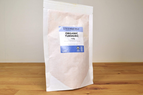 Steenbergs Organic Turmeric Refill 150g from the Steenbergs UK online shop for organic herbs and spices.