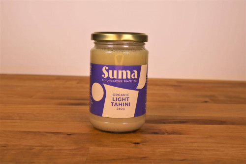 Suma Organic Light Tahini from the Steenbergs UK online shop for vegan and organic food, arabic ingredients and organic spices.