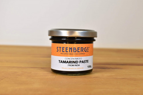 Steenbergs Tamarind Paste in Glass Jar from the Steenbergs UK online shop for cooking ingredients.