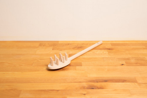 Buy FSC Wooden Spaghetti Spoon from the Steenbergs UK online shop for ethical kitchen implements.