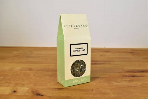 Steenbergs Organic Nettle Leaf Tea from the Steenbergs UK online shop for organic loose leaf herbal teas and infusions.