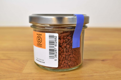 Steenbergs Annatto Seed in Glass Jar from the Steenbergs UK online shop for herbs and spices.