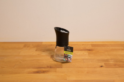 TG Woodware Crushgrind Black Spice Mill from the Steenbergs UK online spice shop.
