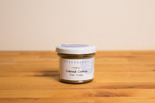 Steenbergs Organic Cumin Ground in Glass Jar from the Steenbergs UK range of organic herbs and spices.