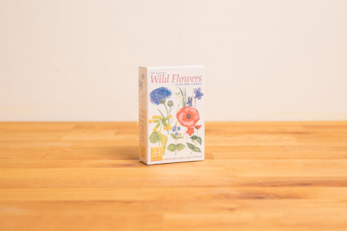 Heritage Playing Cards - The Famous Wild Flower Playing Cards, illustrated, from the Steenbergs UK online shop for nature illustrated playing cards.