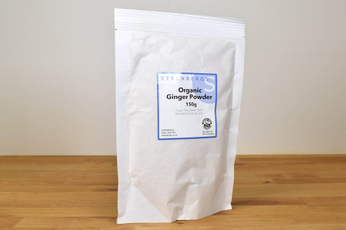 Steenbergs Organic Ginger Powder, Refill Range, plastic free from the Steenbergs UK online shop for organic herbs and spices.