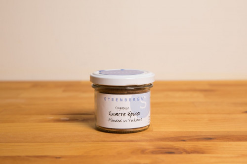 Steenbergs Organic Quatre Epices Spice Blend from the Steenbergs UK online shop for organic spice blends and spices.