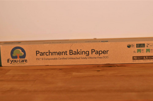 New look If You Care Unbleached Baking Paper, or Baking Parchment, available at Steenbergs UK online shop for baking.