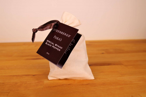 Para's Pepper, premier cru pepper from the Steenbergs UK online shop for direct trade salt and pepper.