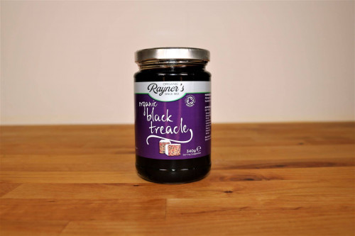 Rayners Organic Black Treacle from the Steenbergs UK online shop for organic food and baking ingredients.