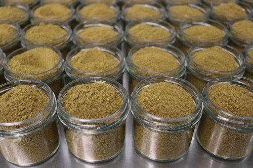 Steenbergs Organic Ground cumin is packed at the Steenbergs UK spice factory.