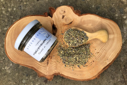 Steenbergs Organic Mediterranean Rub from the UK's sustainable spice company.