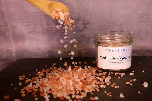 Buy Steenbergs Pink Himalayan Salt from  Steenbergs UK specialists in vegan and plant-based cooking ingredients.